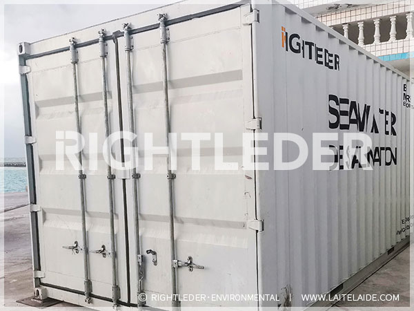 小型海水淡化設備穩定供給海上作業優質淡水